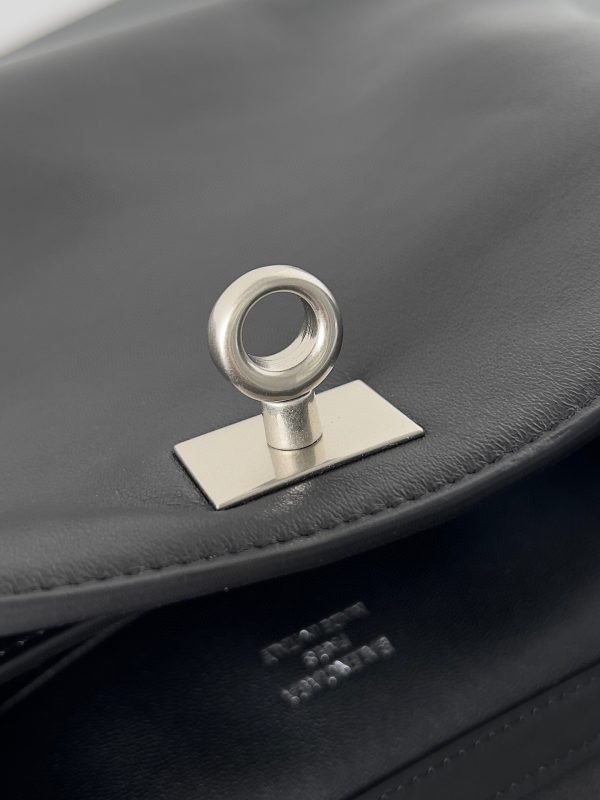 Sac Balenciaga Rodeo Mini en cuir de veau noir – Image 3