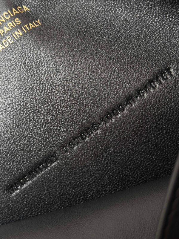 Sac Balenciaga Rodeo Mini en cuir de veau noir – Image 5