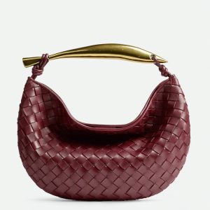 Réplique petit sac Bottega Veneta Sardine en Barolo