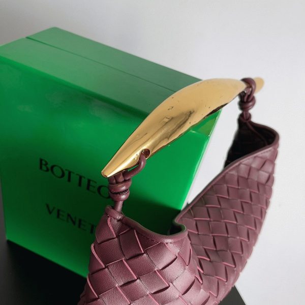 Réplique petit sac Bottega Veneta Sardine en Barolo – Image 8