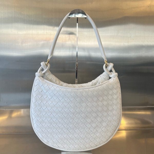 Faux grand sac Bottega Veneta Gemelli en Blanc – Image 9