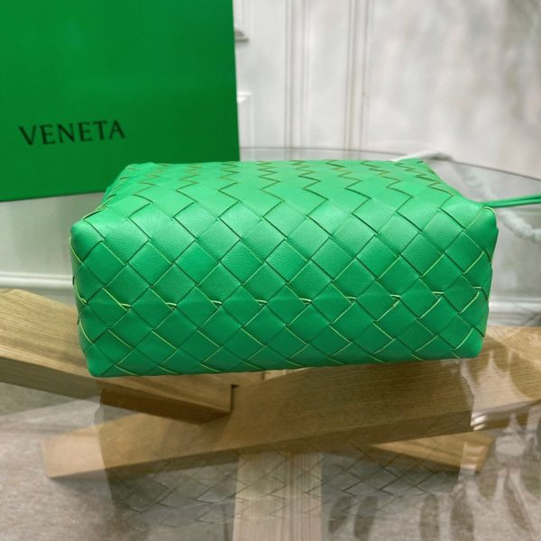 Faux Petit Sac Bottega Veneta Loop en Vert – Image 7