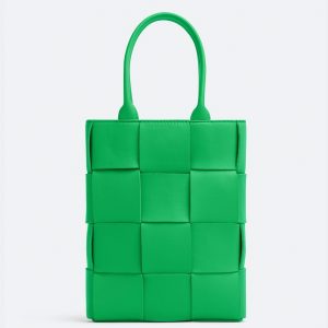 Réplique Bottega Veneta Cassette Mini Tote Bag en Perruche