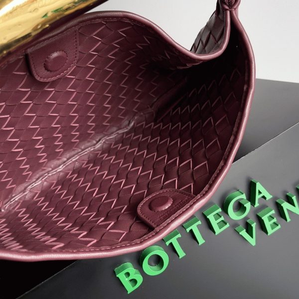 Réplique petit sac Bottega Veneta Sardine en Barolo – Image 6