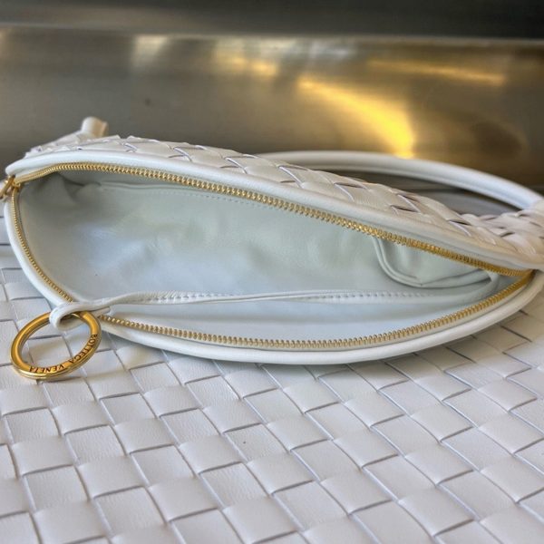 Faux grand sac Bottega Veneta Gemelli en Blanc – Image 7