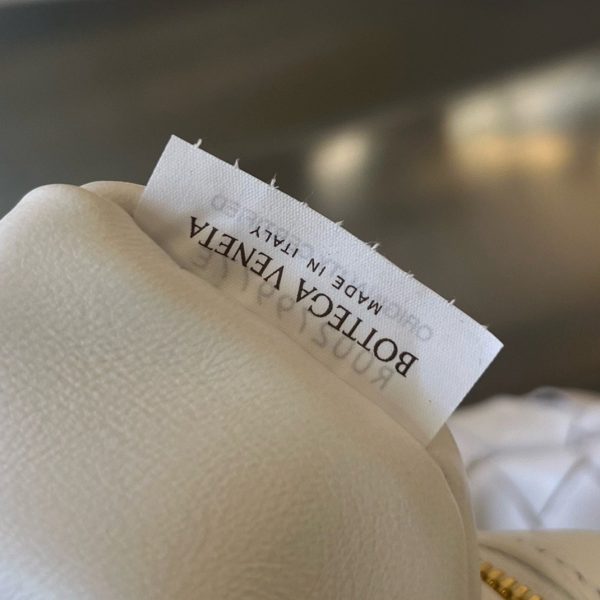 Faux grand sac Bottega Veneta Gemelli en Blanc – Image 6