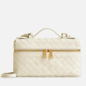 Faux vanity case Bottega Veneta Bang Bang en Ivoire
