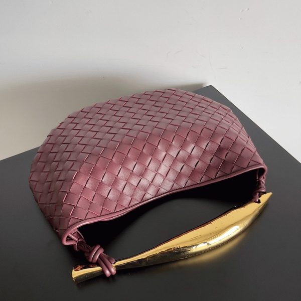 Réplique petit sac Bottega Veneta Sardine en Barolo – Image 3