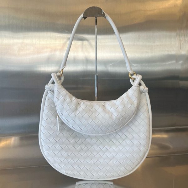 Faux grand sac Bottega Veneta Gemelli en Blanc – Image 2