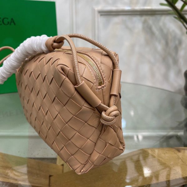 Réplique Petit Sac Bottega Veneta Loop en Amande – Image 4