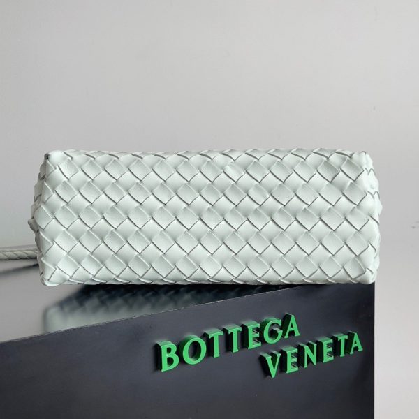 Réplique sac Bottega Veneta Andiamo moyen en Glacier – Image 4