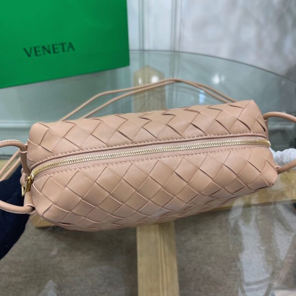 Réplique Petit Sac Bottega Veneta Loop en Amande – Image 3