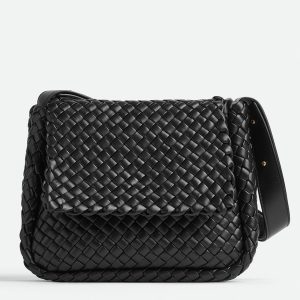 Contrefaçon Bottega Veneta Cobble Small Bag en Noir