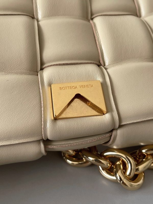 Fausse Bottega Veneta Chain Cassette en Porridge – Image 5