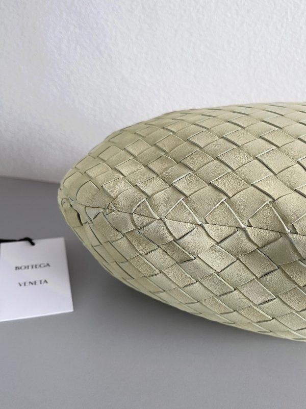 Contrefaçon Sac Adolescent Bottega Veneta BV Jodie en Citron – Image 9