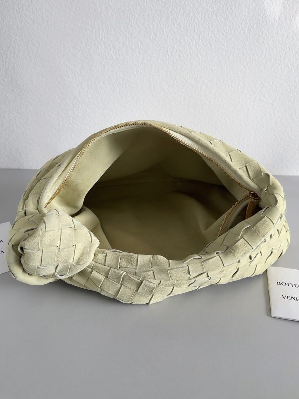 Contrefaçon Sac Adolescent Bottega Veneta BV Jodie en Citron – Image 7