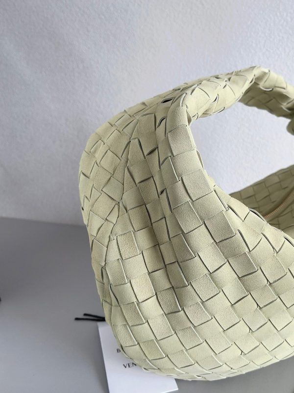 Contrefaçon Sac Adolescent Bottega Veneta BV Jodie en Citron – Image 6