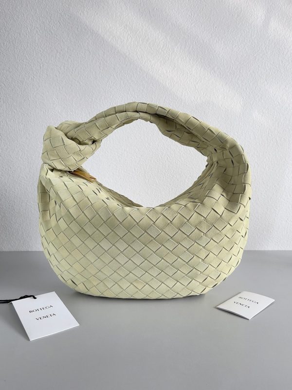 Contrefaçon Sac Adolescent Bottega Veneta BV Jodie en Citron – Image 10