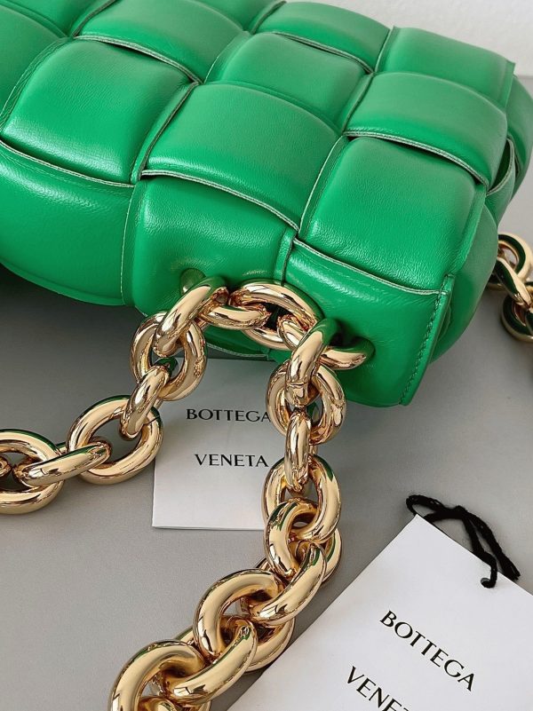 Réplique du sac Bottega Veneta Chain Cassette en Parakeet – Image 6