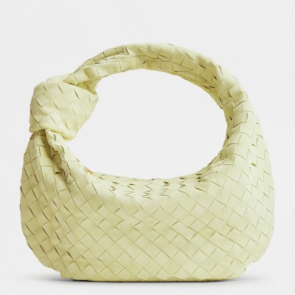 Contrefaçon Sac Adolescent Bottega Veneta BV Jodie en Citron