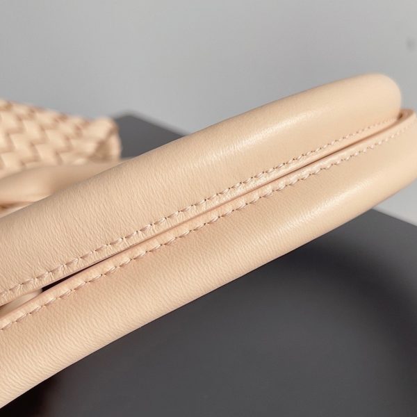 Fausse Bottega Veneta Cabat Medium en cuir d’agneau intrecciato Melon – Image 7