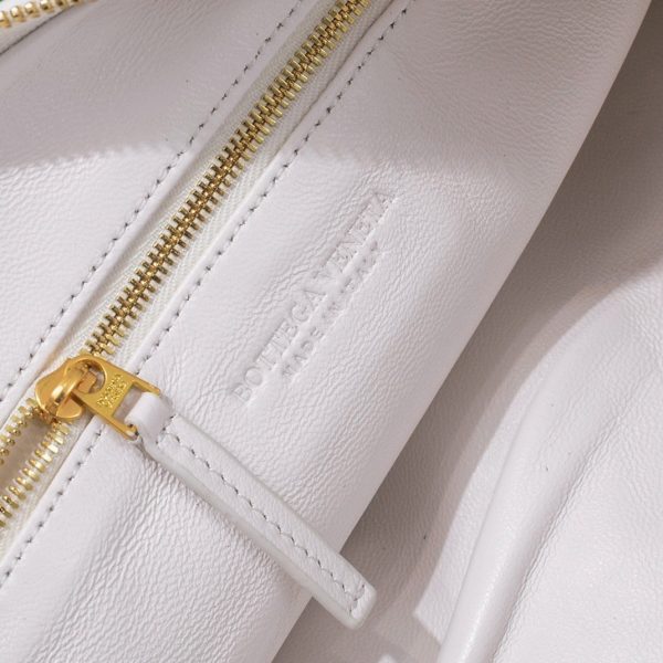 Faux Sac Adolescent Bottega Veneta BV Jodie en Blanc – Image 8