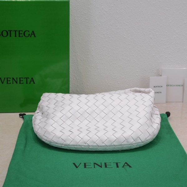 Faux Sac Adolescent Bottega Veneta BV Jodie en Blanc – Image 4
