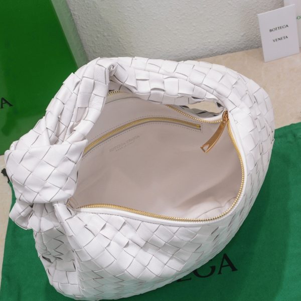 Faux Sac Adolescent Bottega Veneta BV Jodie en Blanc – Image 3