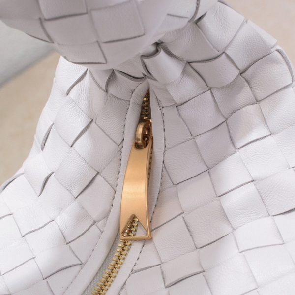 Faux Sac Adolescent Bottega Veneta BV Jodie en Blanc – Image 2