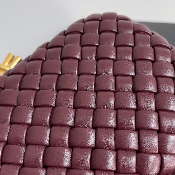 Réplique minaudière Bottega Veneta Knot en Bordeaux – Image 6