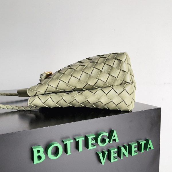 Faux petit sac Bottega Veneta Andiamo en Travertine – Image 3