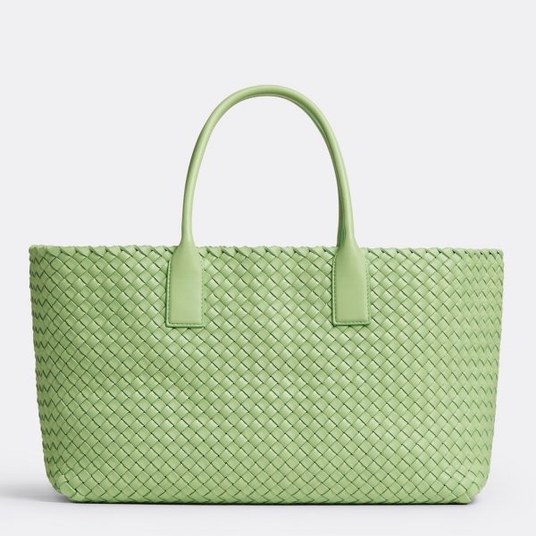 Réplique du sac Bottega Veneta Cabat Medium en Pistachio