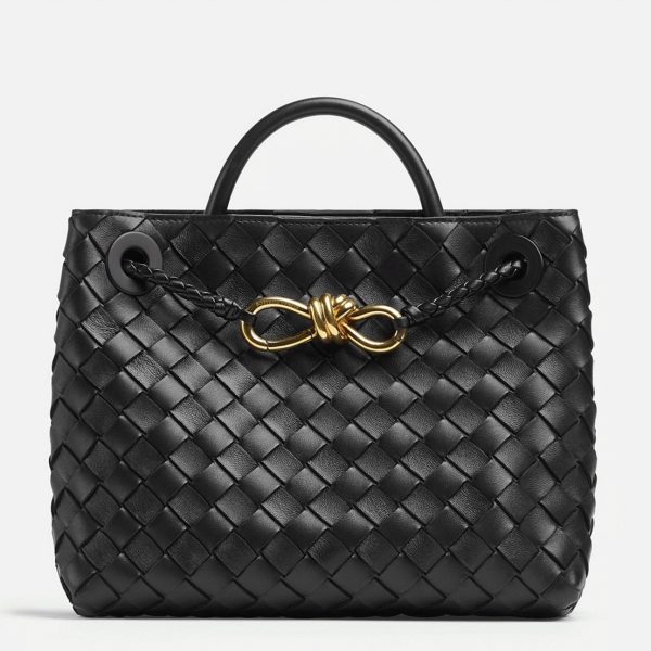 Réplique petit sac Bottega Veneta Andiamo en Noir
