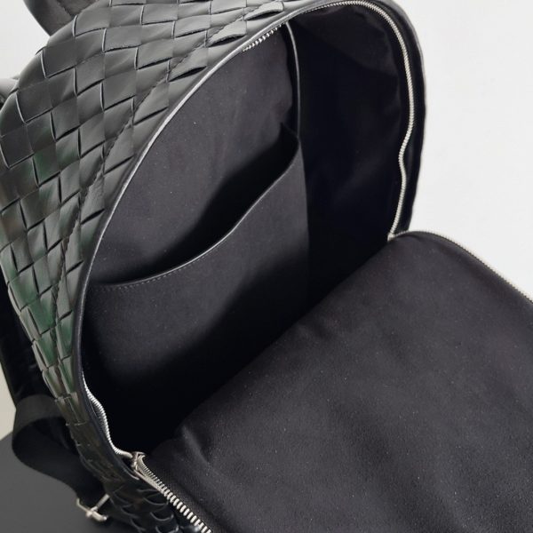 Fausse Bottega Veneta Medium Backpack en Noir – Image 7