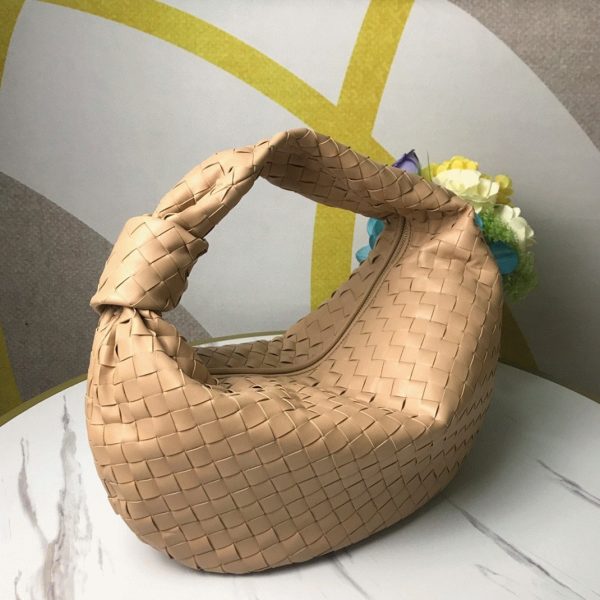 Réplique Petit Sac Bottega Veneta BV Jodie en Amande – Image 6