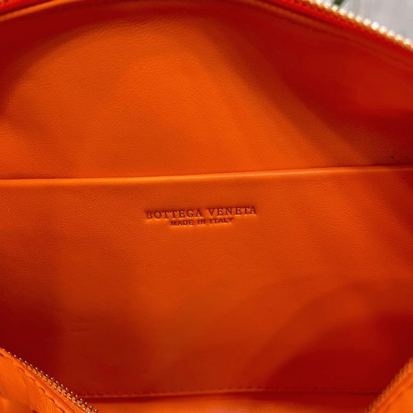 Faux Petit Sac Bottega Veneta Loop en Orange – Image 6