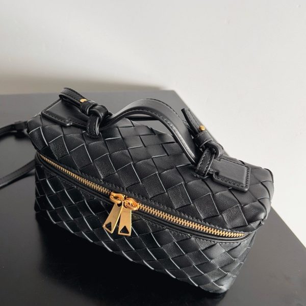 Imitation vanity case Bottega Veneta Bang Bang en Noir – Image 5