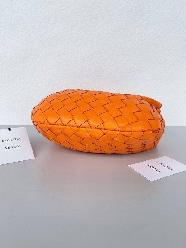 Faux Mini Sac Bottega Veneta BV Jodie en Orange – Image 8
