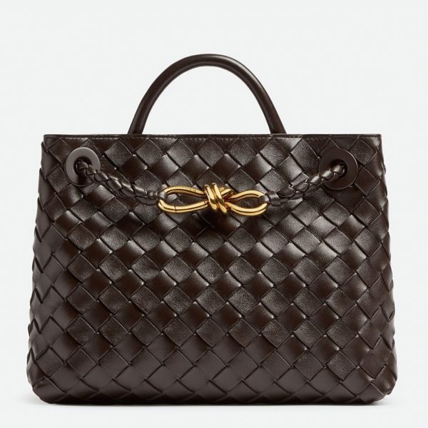 Contrefaçon petit sac Bottega Veneta Andiamo en Fondant