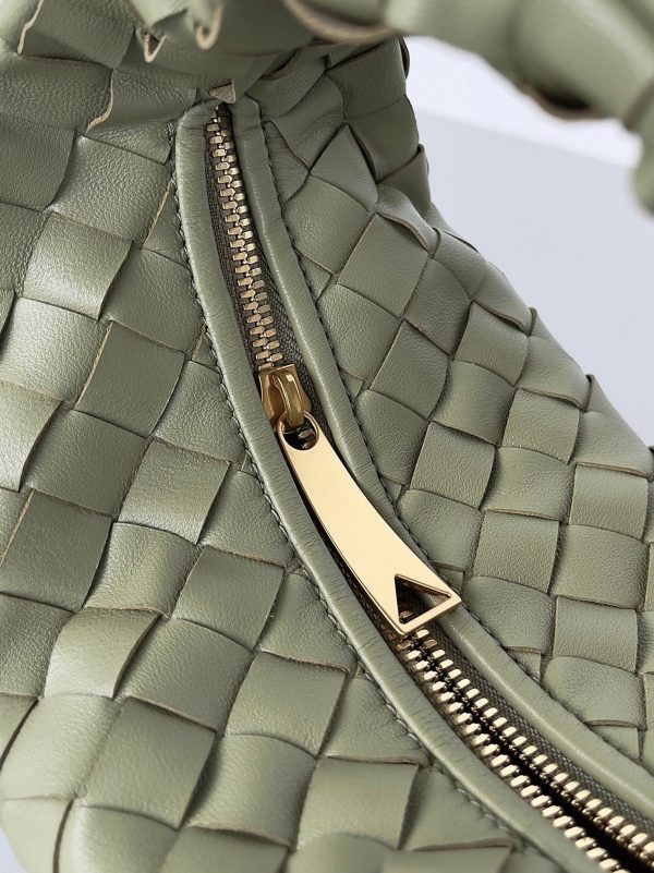 Réplique Mini Sac Bottega Veneta BV Jodie en Travertin – Image 8