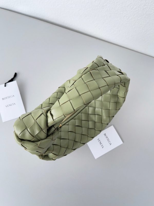 Réplique Mini Sac Bottega Veneta BV Jodie en Travertin – Image 5