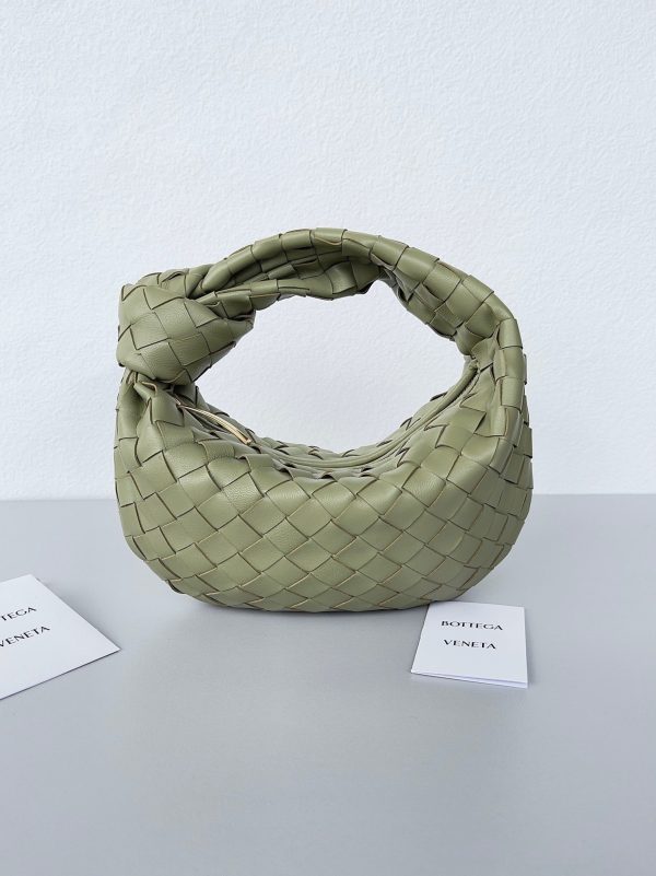 Réplique Mini Sac Bottega Veneta BV Jodie en Travertin – Image 3