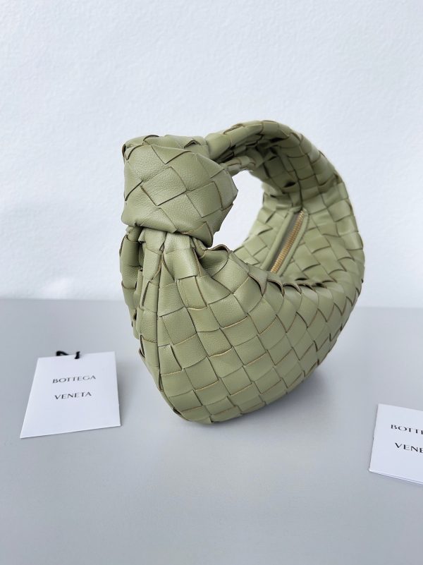 Réplique Mini Sac Bottega Veneta BV Jodie en Travertin – Image 2