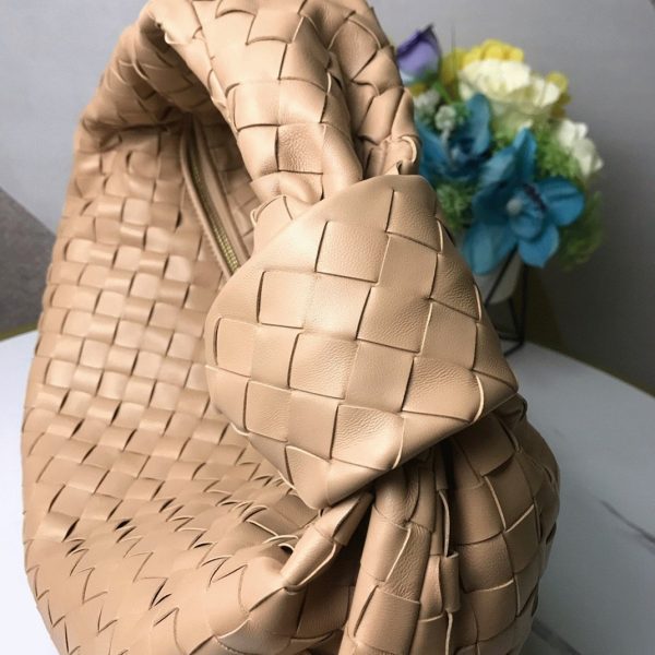 Réplique Petit Sac Bottega Veneta BV Jodie en Amande – Image 4