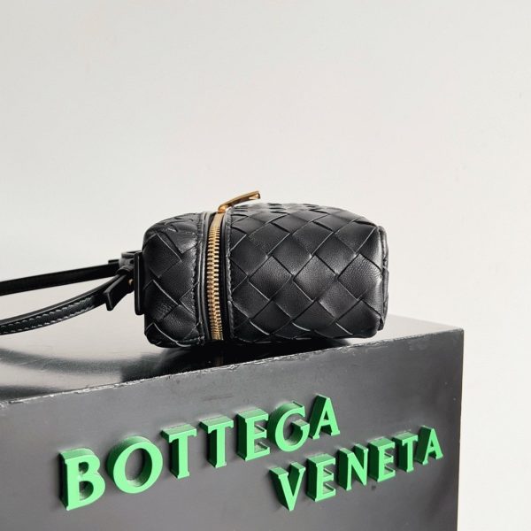 Imitation vanity case Bottega Veneta Bang Bang en Noir – Image 3