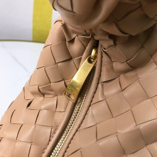 Réplique Petit Sac Bottega Veneta BV Jodie en Amande – Image 3