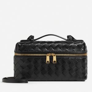 Imitation vanity case Bottega Veneta Bang Bang en Noir