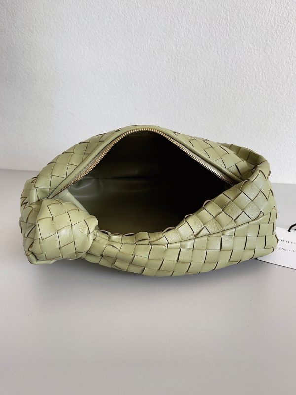 Contrefaçon Sac Adolescent Bottega Veneta BV Jodie en Travertin – Image 10