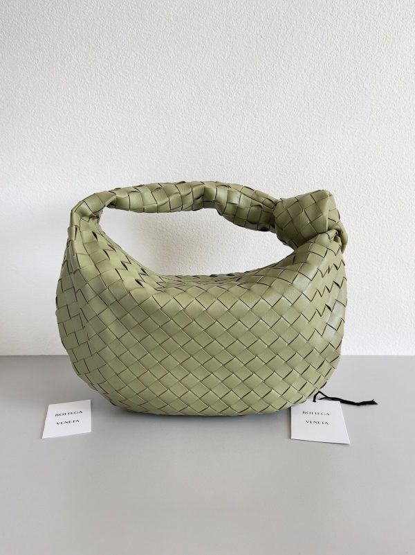 Contrefaçon Sac Adolescent Bottega Veneta BV Jodie en Travertin – Image 7
