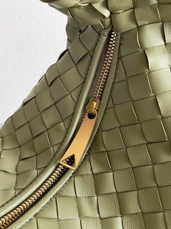 Contrefaçon Sac Adolescent Bottega Veneta BV Jodie en Travertin – Image 6